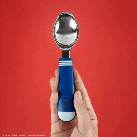 Stranger Things Ice cream spoon Scoops Ahoy