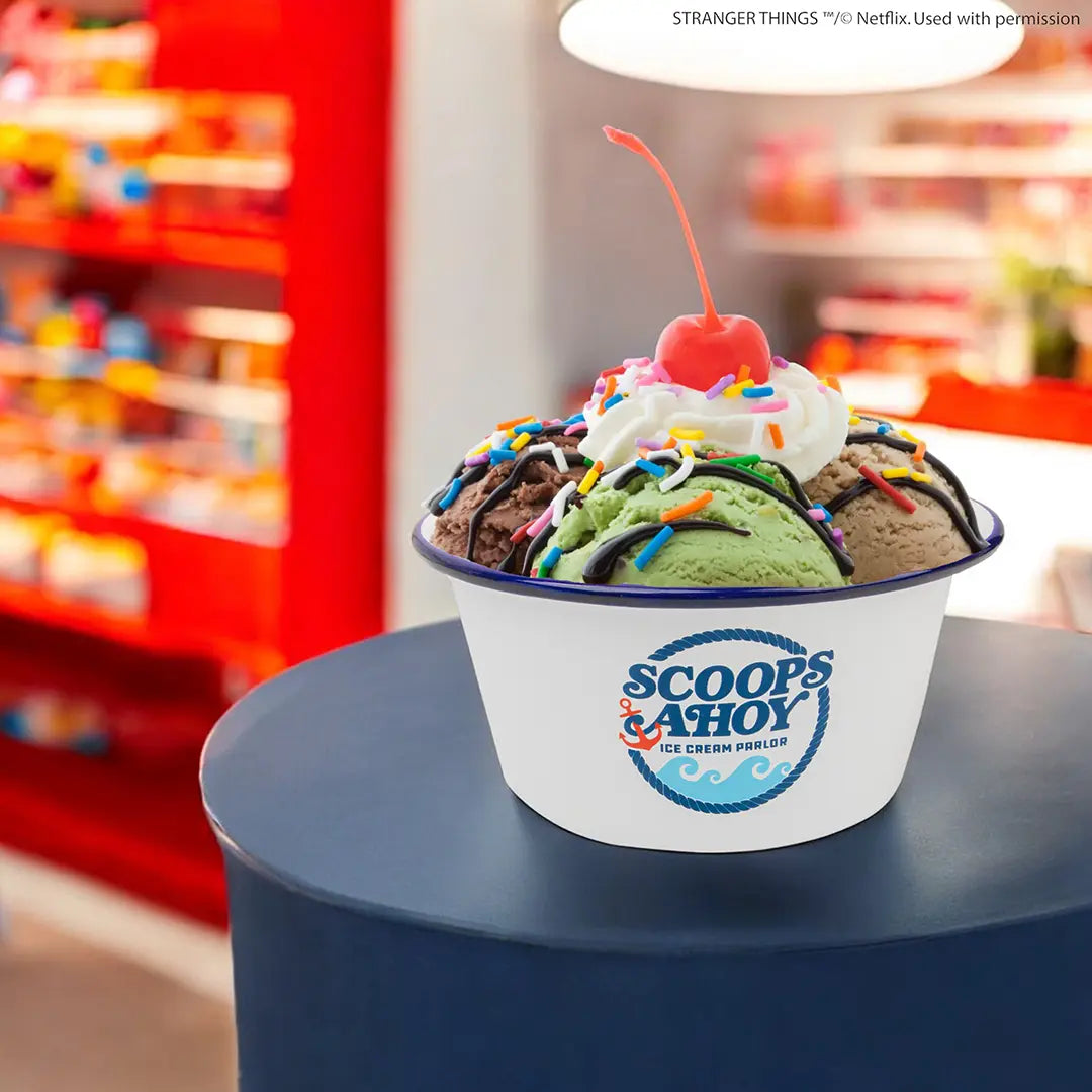 Stranger Things Ice cream bowl Scoops Ahoy