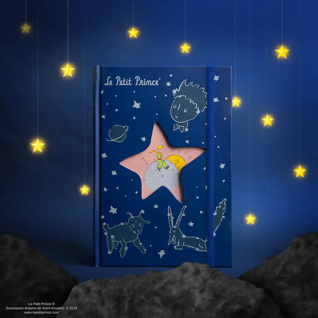 The Little Prince Hardcover Notebook Starry Night Constellations