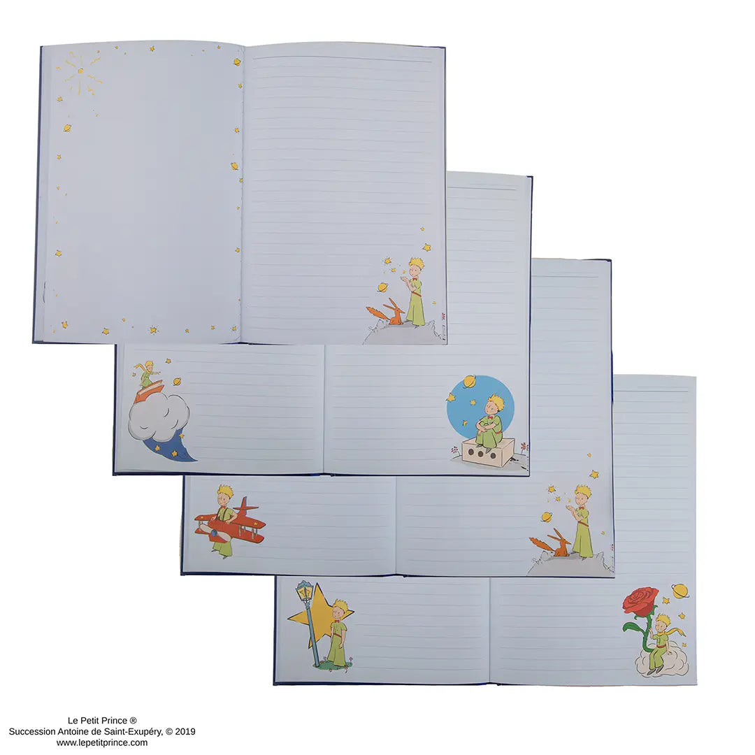The Little Prince Hardcover Notebook Starry Night Constellations