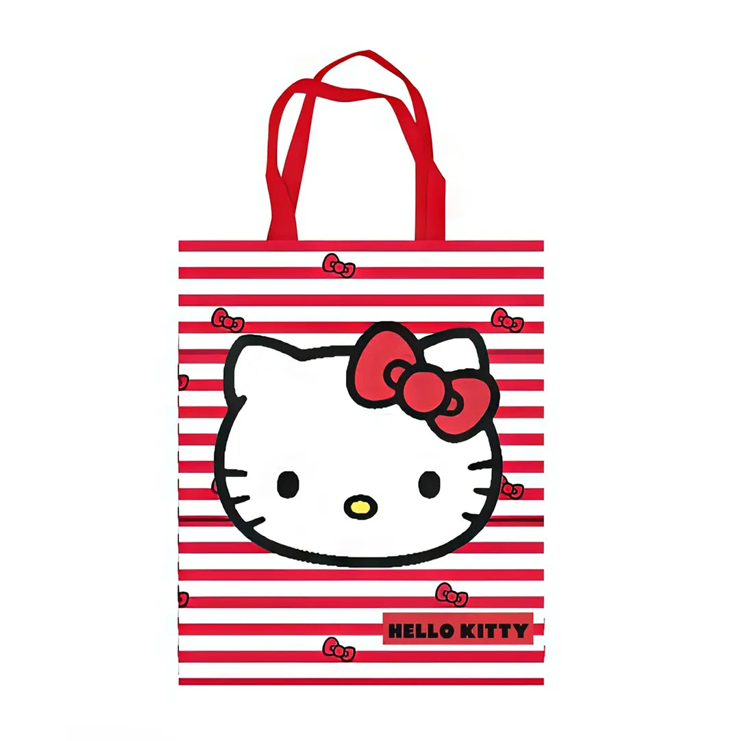 Hello Kitty Tote bag - Red and White Stripes