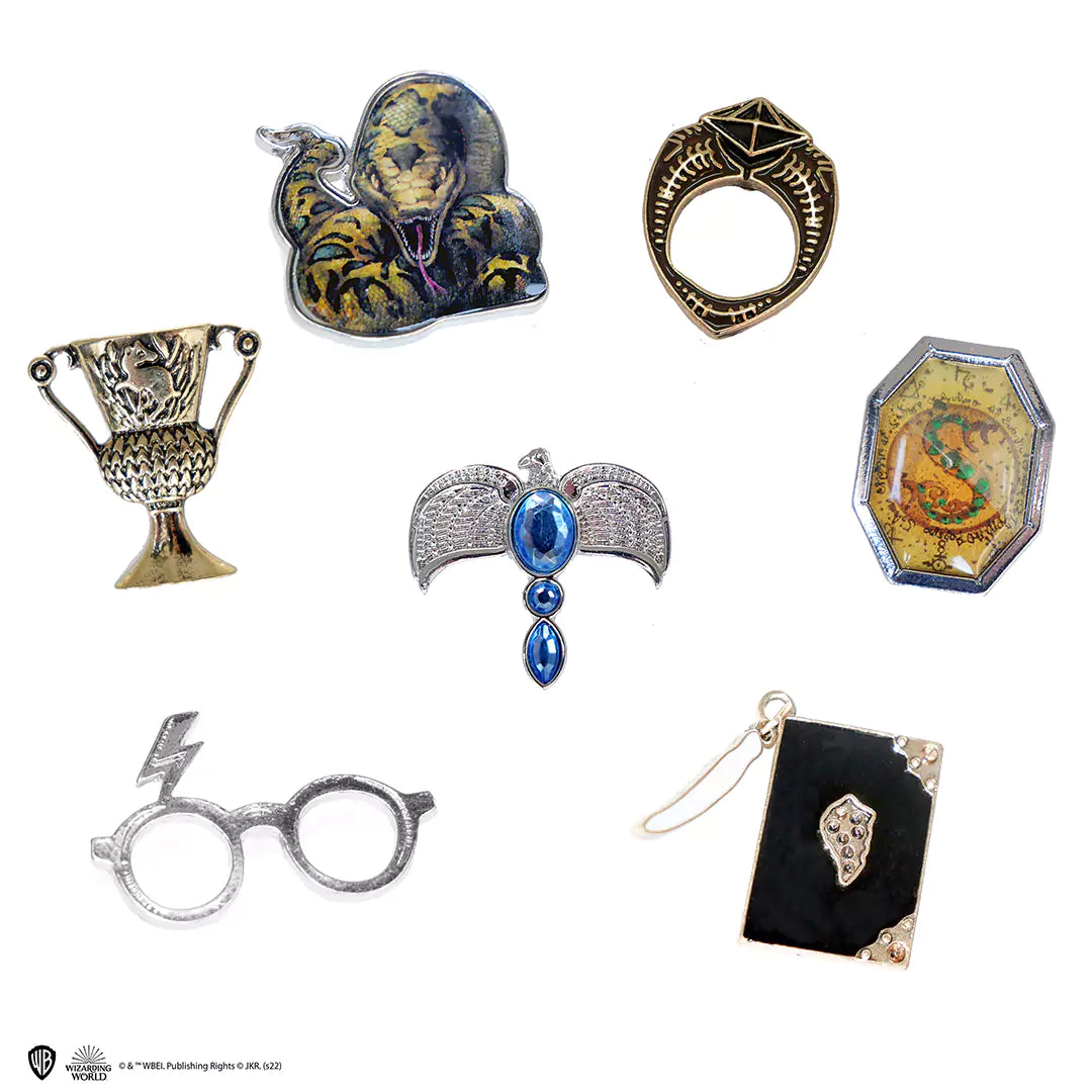 Lot de 7 badges Horcrux