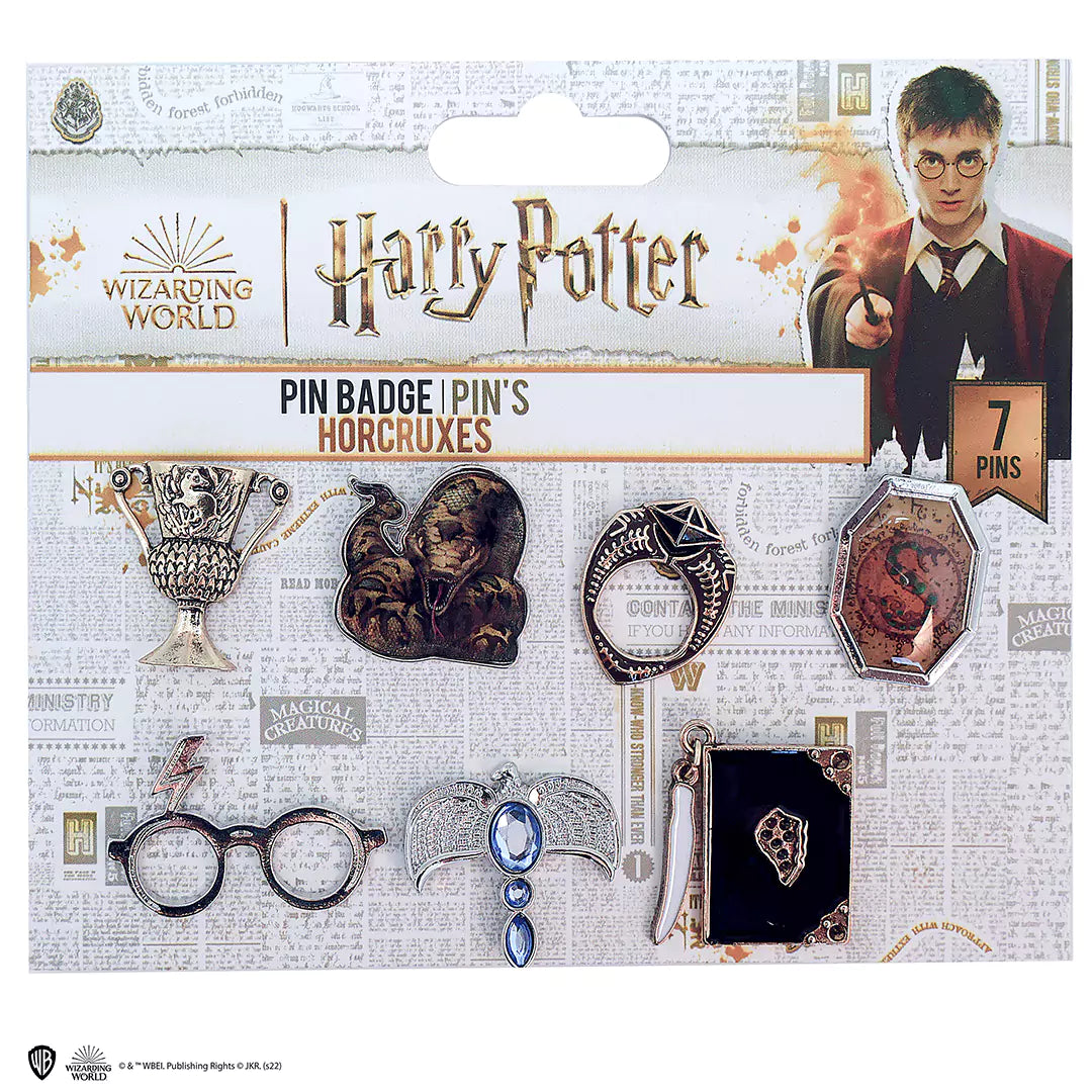 Lot de 7 badges Horcrux