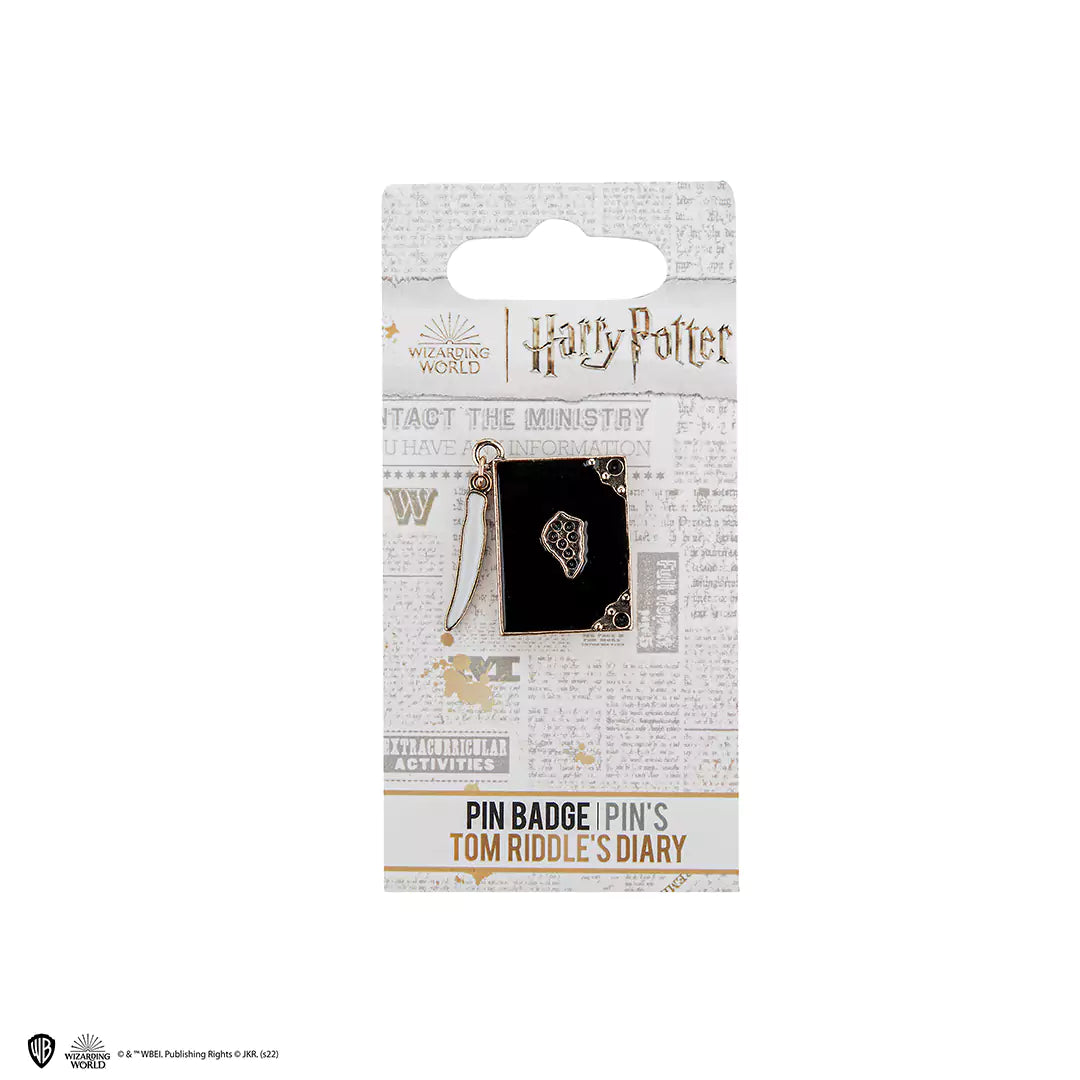 Harry Potter Tom Riddle diary pin badge