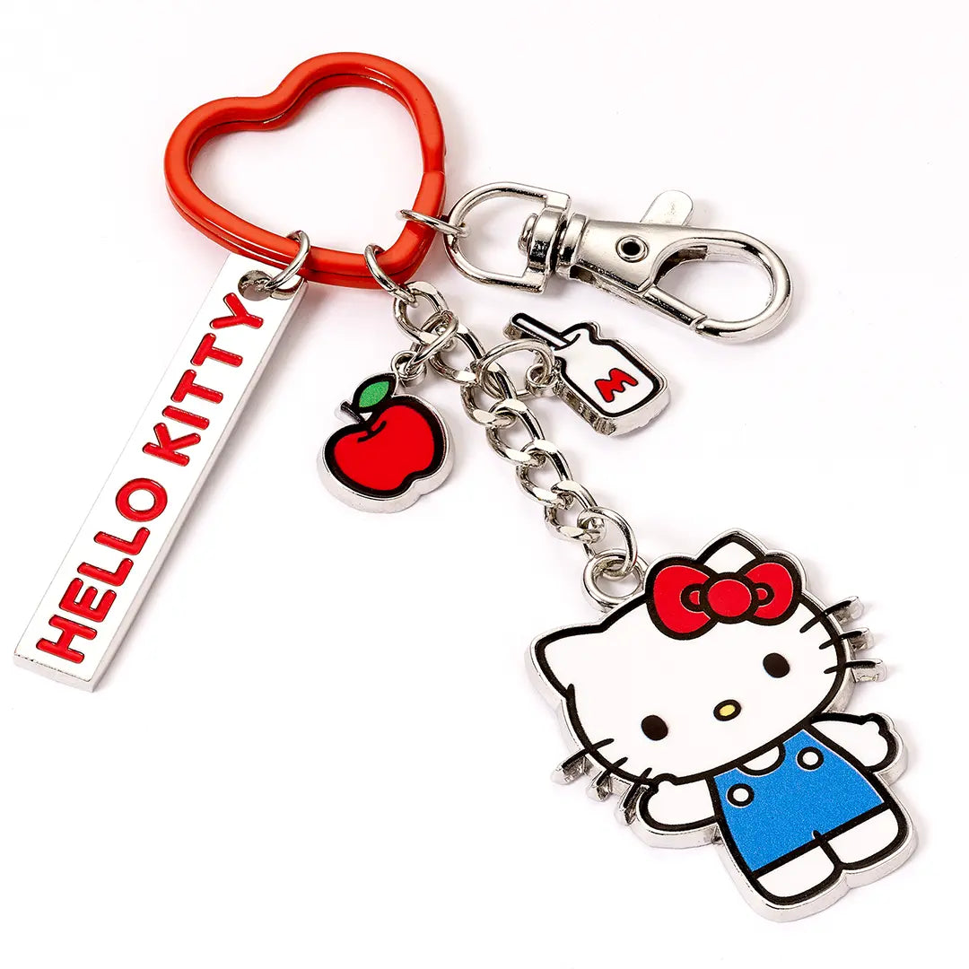Hello Kitty Keyring with Charms