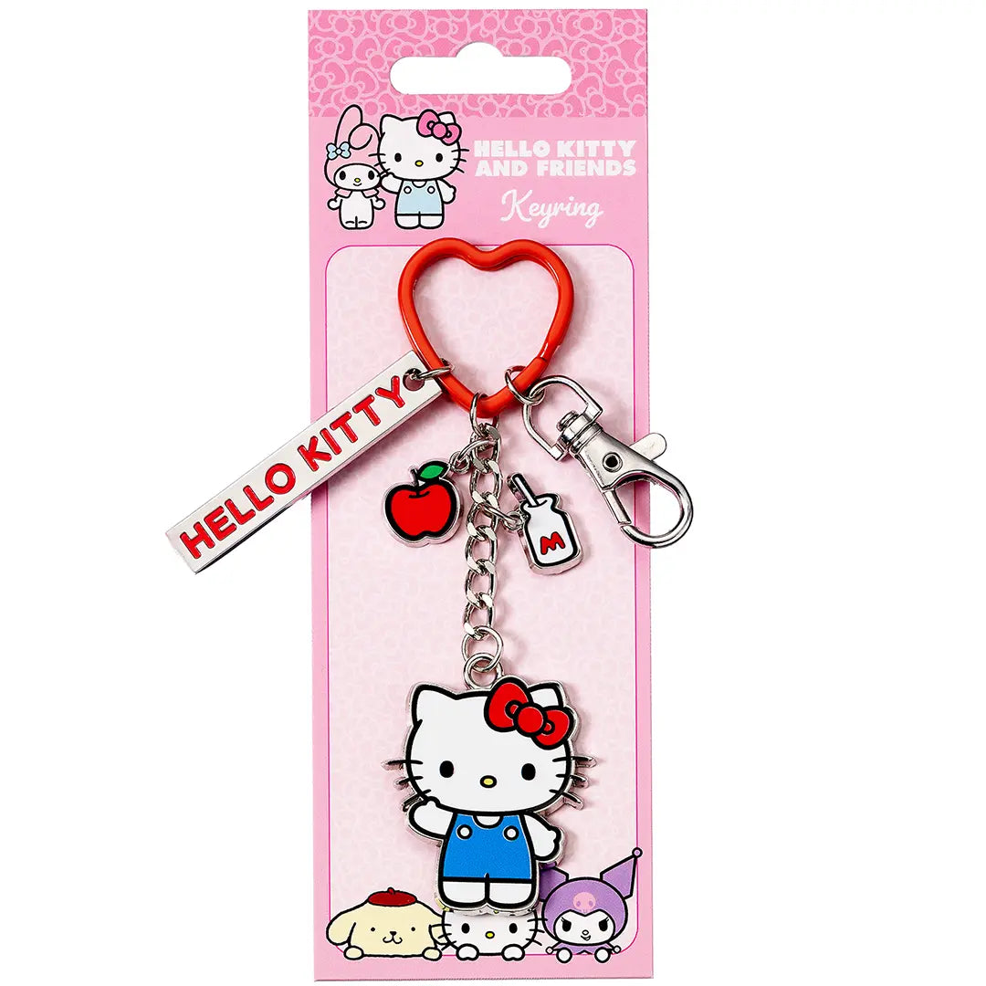 Hello Kitty Keyring with Charms