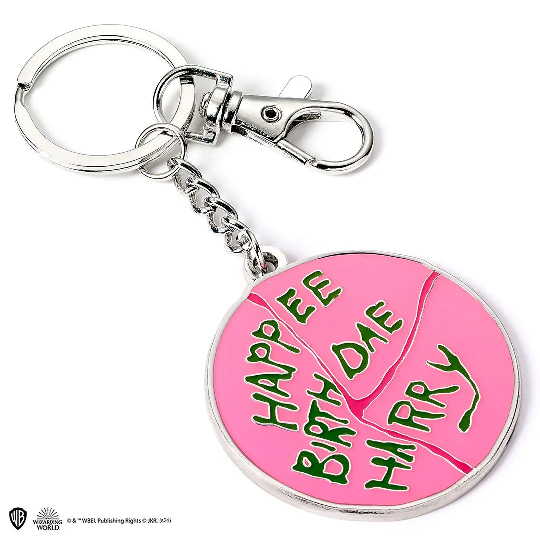 Harry Potter Happee Birthdae cake keyring