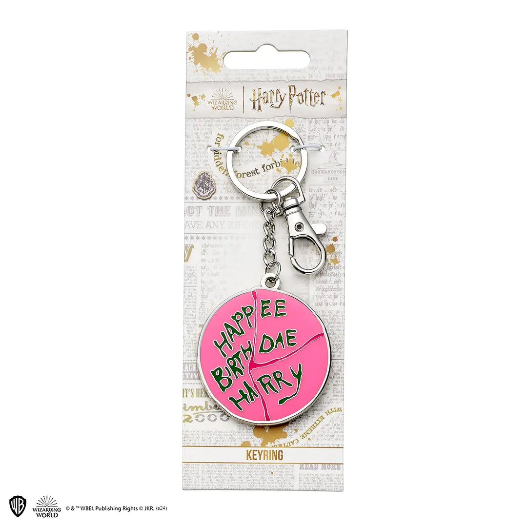 Harry Potter Happee Birthdae cake keyring