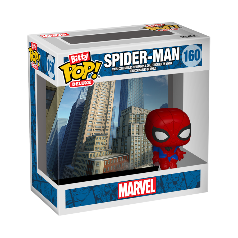 Funko Bitty POP! Deluxe SpiderMan Cityscape