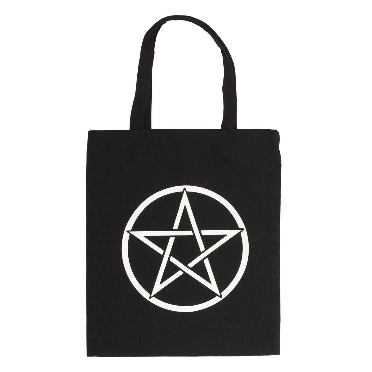 Pentagram Polykatoenen Tote Bag