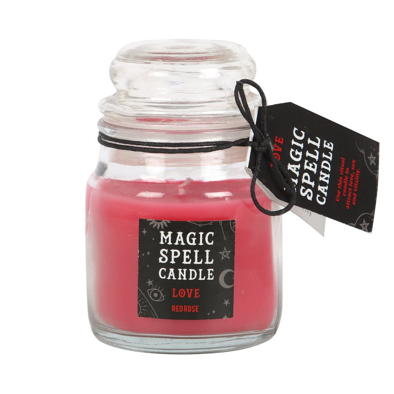 Rose 'Love' Magic Spell Candle Jar