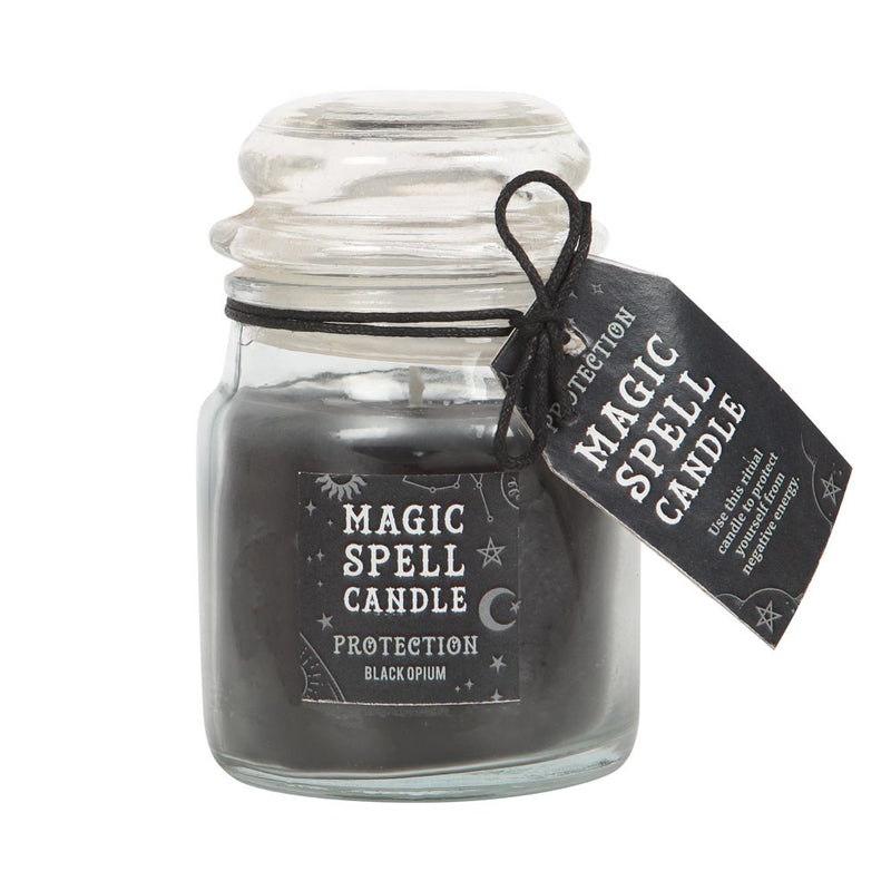 Opium 'Protection' Magic Spell Candle Jar