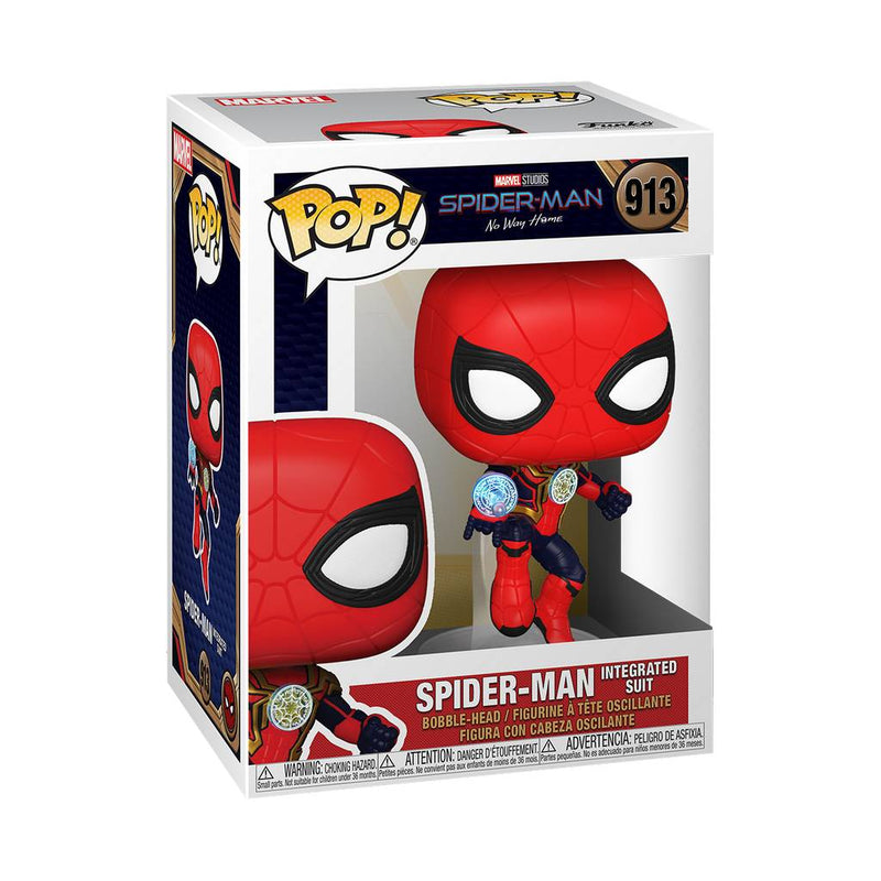 Marvel POP! Movies Vinyl Figure Spider-Man Integrated Suit