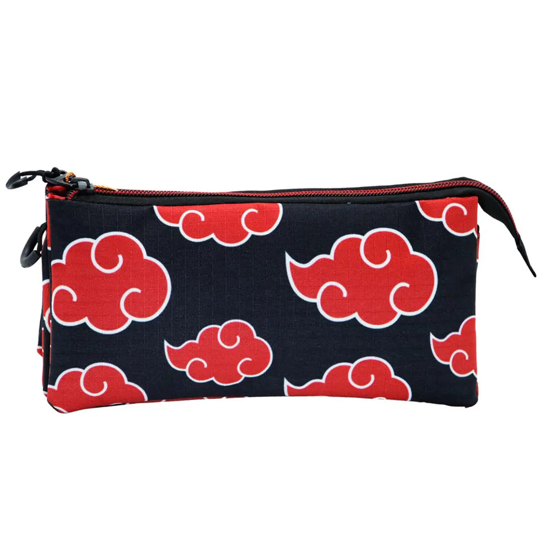 Trousse triple Naruto Akatsuki Sunrise