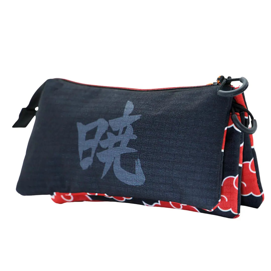 Naruto Akatsuki sunrise triple pencil case