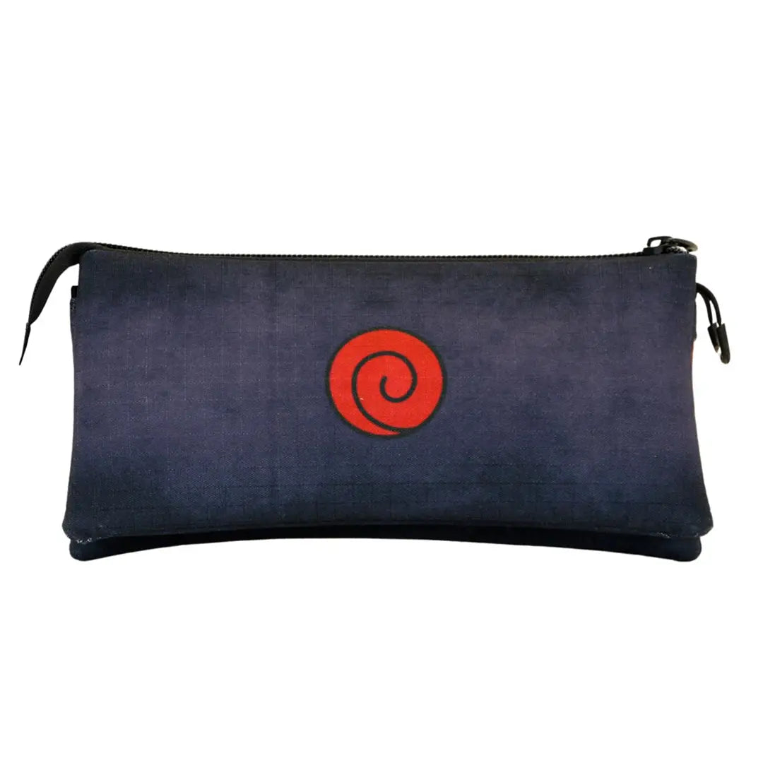 Naruto Konoha symbol triple pencil case