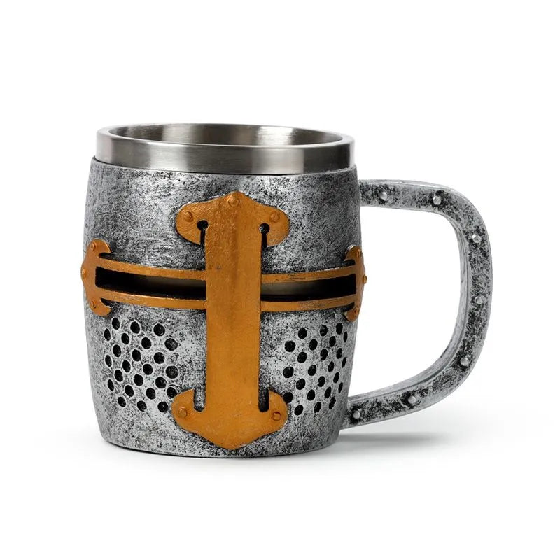 Knight Helmet Stein