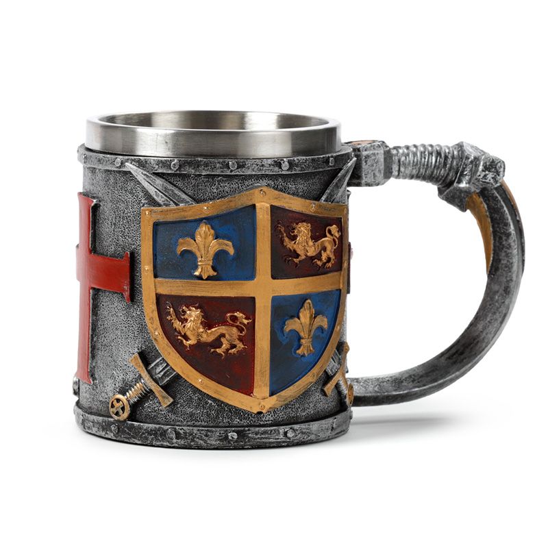 Knight Shield Stein