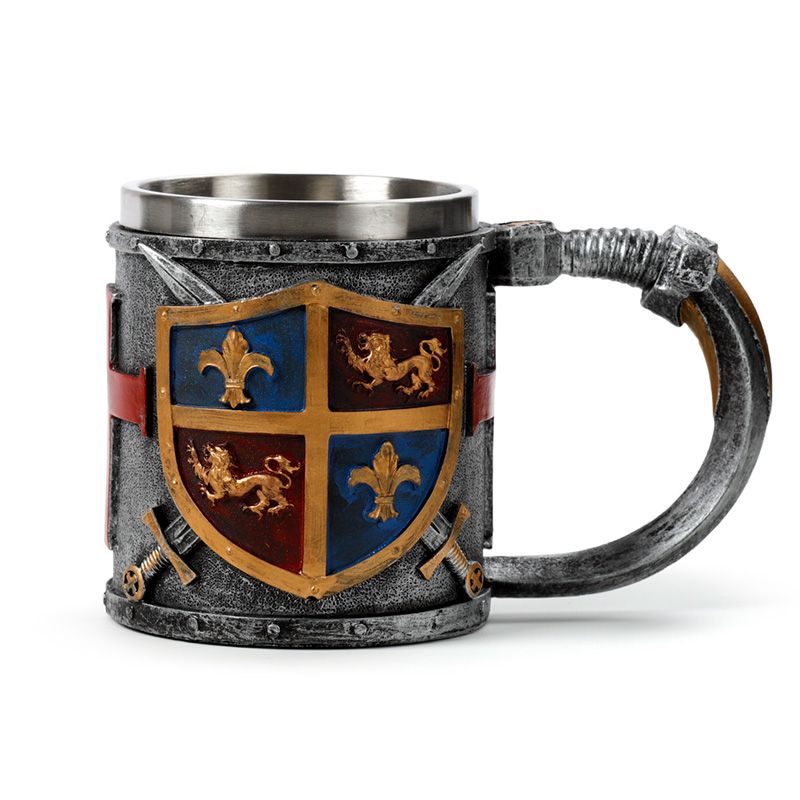 Knight Shield Stein