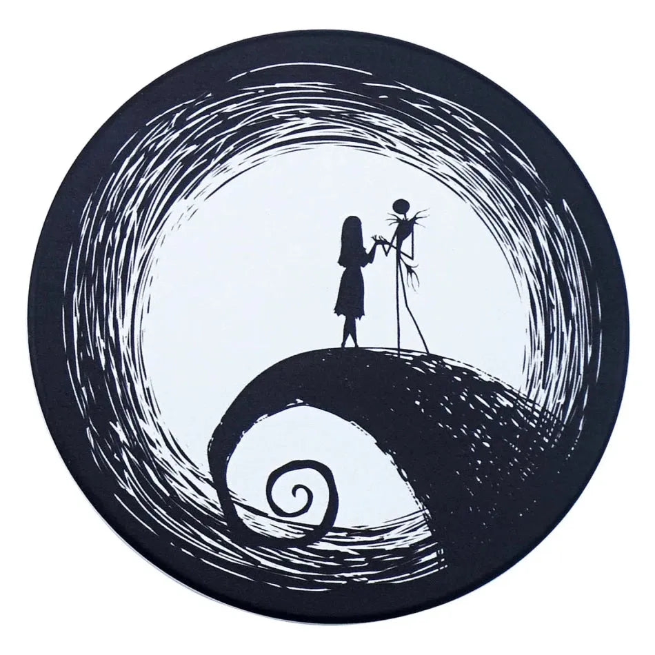 Nightmare Before Christmas Set of 2 Ceramic Coasters