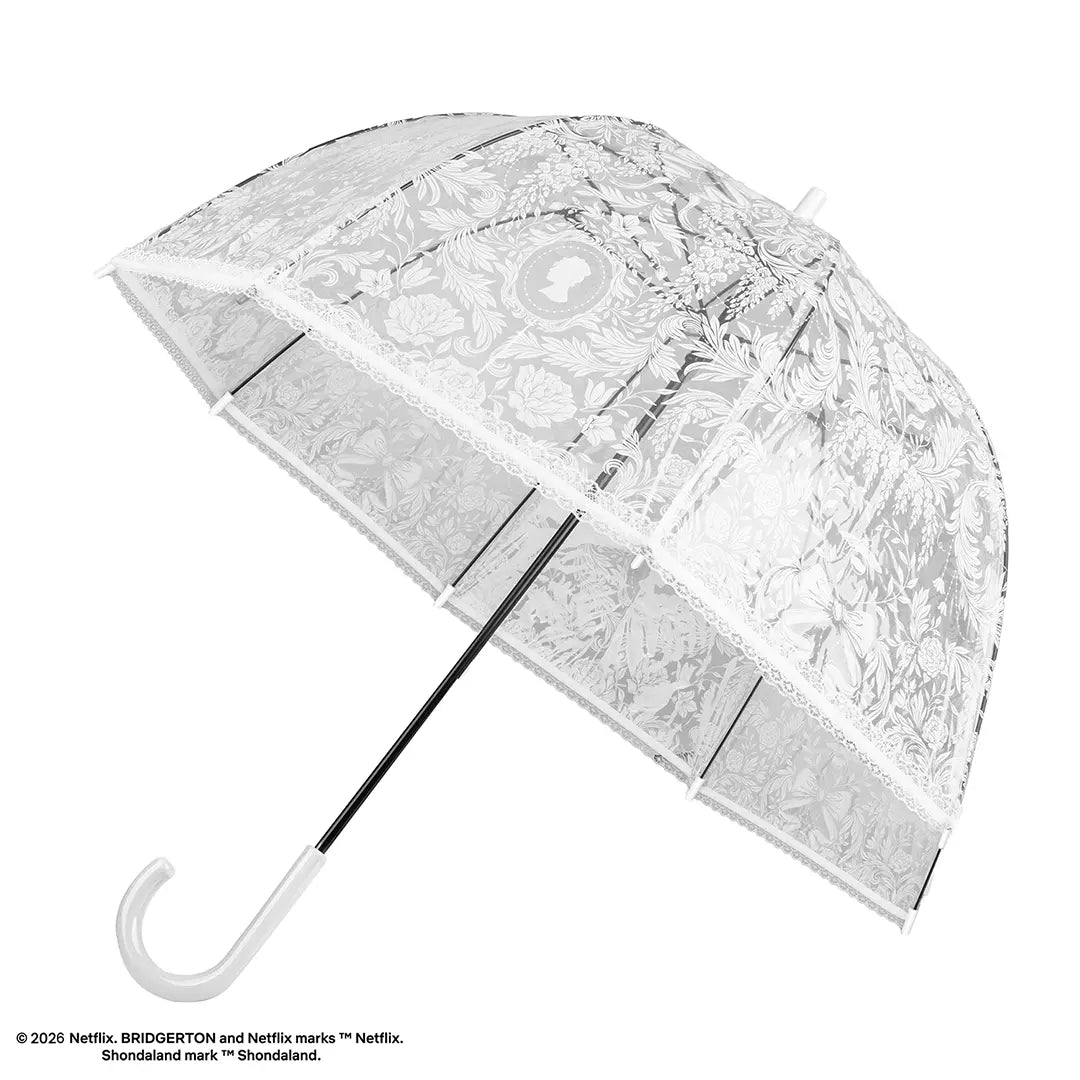 Bridgerton White Lace Umbrella