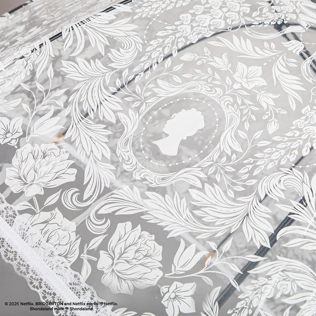 Bridgerton White Lace Umbrella
