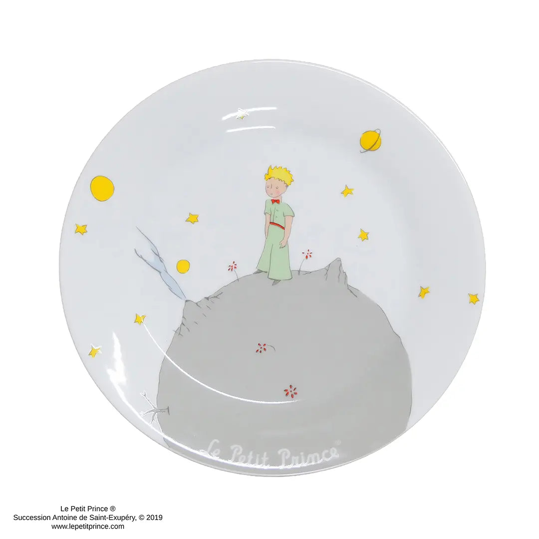 The Little Prince set of 4 Plates Stargazing
