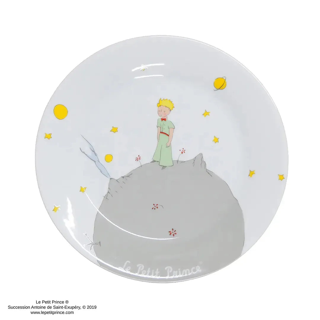 The Little Prince set of 4 Plates Stargazing - Olleke Wizarding Shop Amsterdam