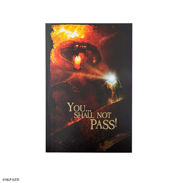 The Lord of the Rings notebook Balrog