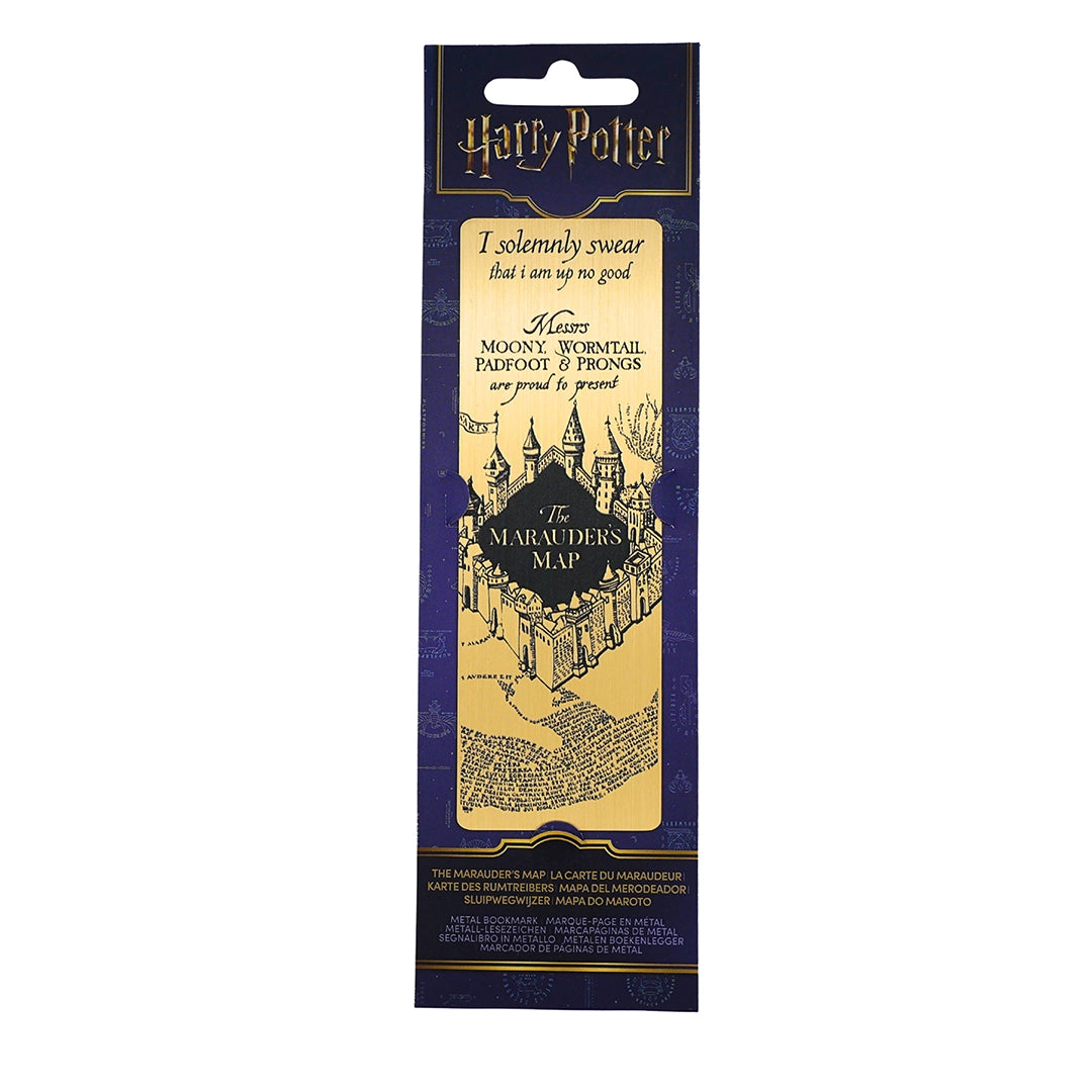 The Marauder’s Map Metal bookmark
