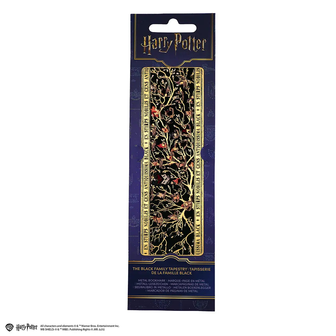 Harry Potter Metal bookmark - Black family - Olleke Wizarding Shop Amsterdam