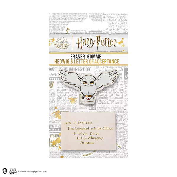 Hedwig and letter Set of 2 erasers