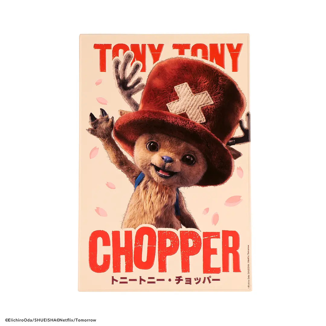 One Piece Aluminium plate - Tony Tony Chopper - Olleke Wizarding Shop Amsterdam