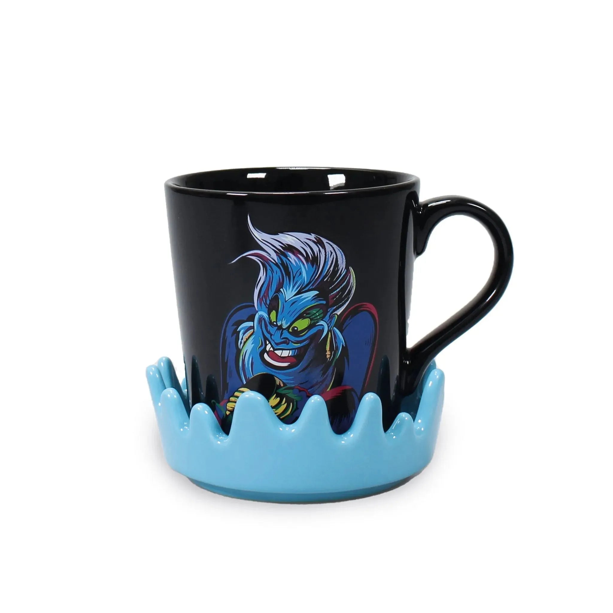 Tasse en forme de blason d'Ursula des méchants de Disney