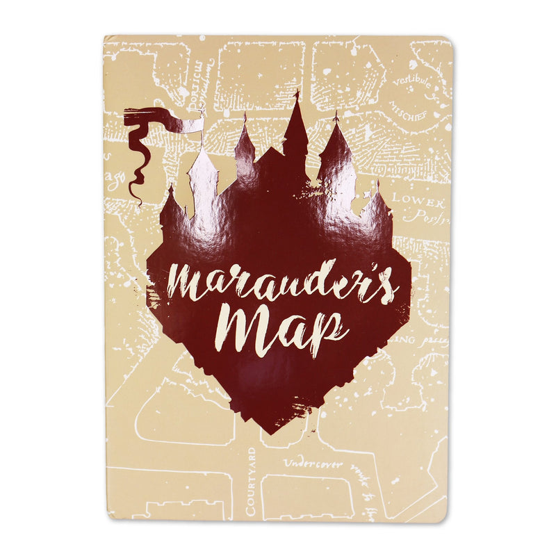 Harry Potter A5 Notebook Marauder's Map
