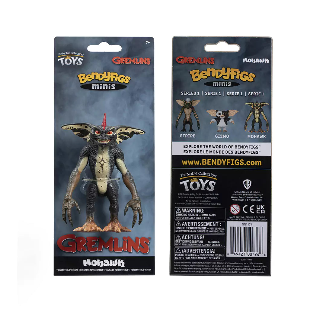 Mini figurines Bendyfigs Gremlins - Mohawk