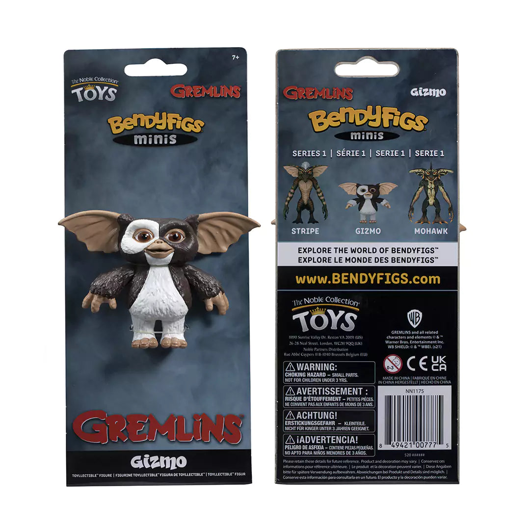 Mini figurines Bendyfigs Gremlins - Gizmo