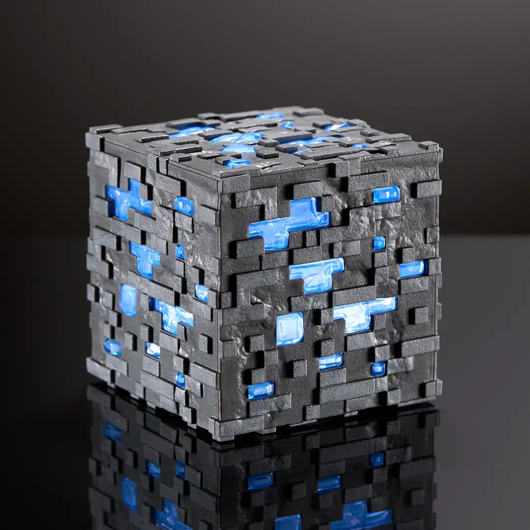 Minecraft Diamond Ore Illuminating Collector Replica
