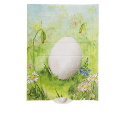 Easter egg slide card