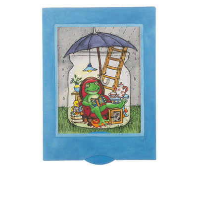 Tiny House slide card - Olleke Wizarding Shop Amsterdam