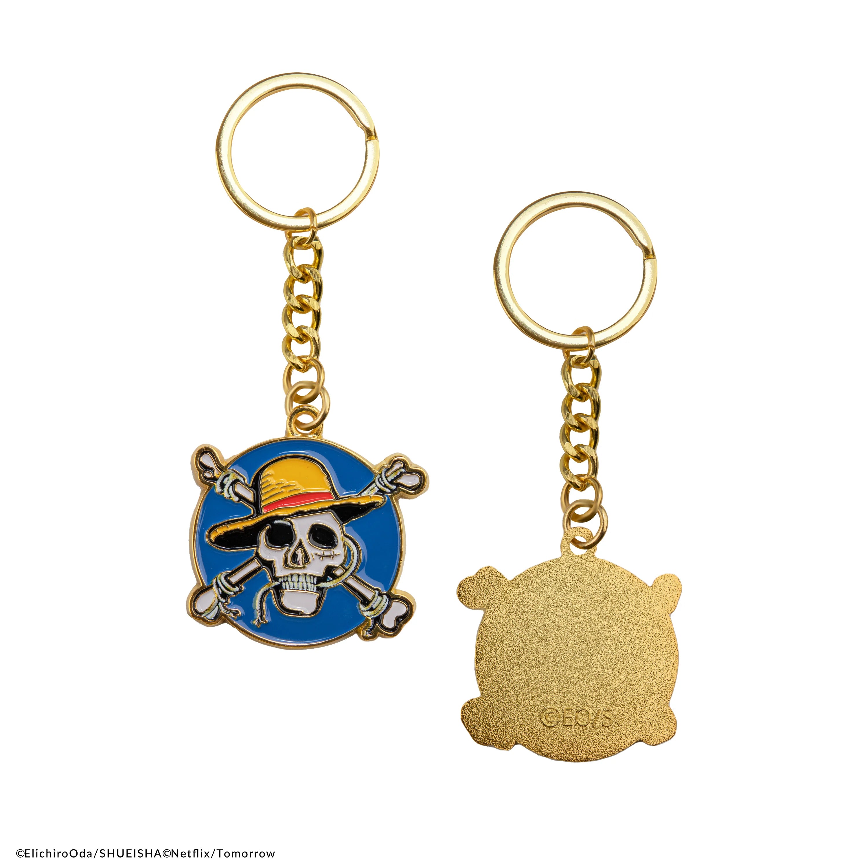 One Piece Luffy's schedel sleutelhanger