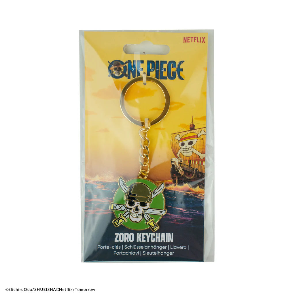 One Piece Zoro's schedel sleutelhanger