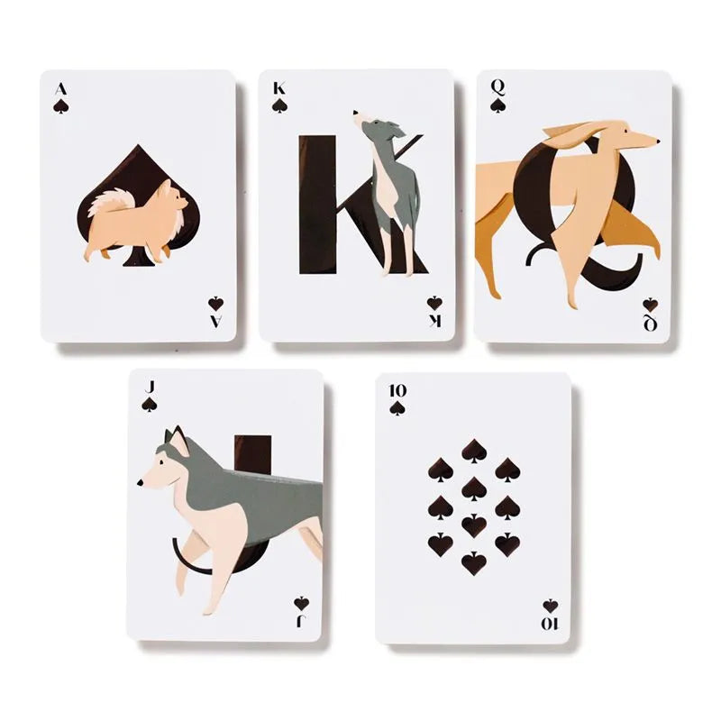 Barks Dog playing cards