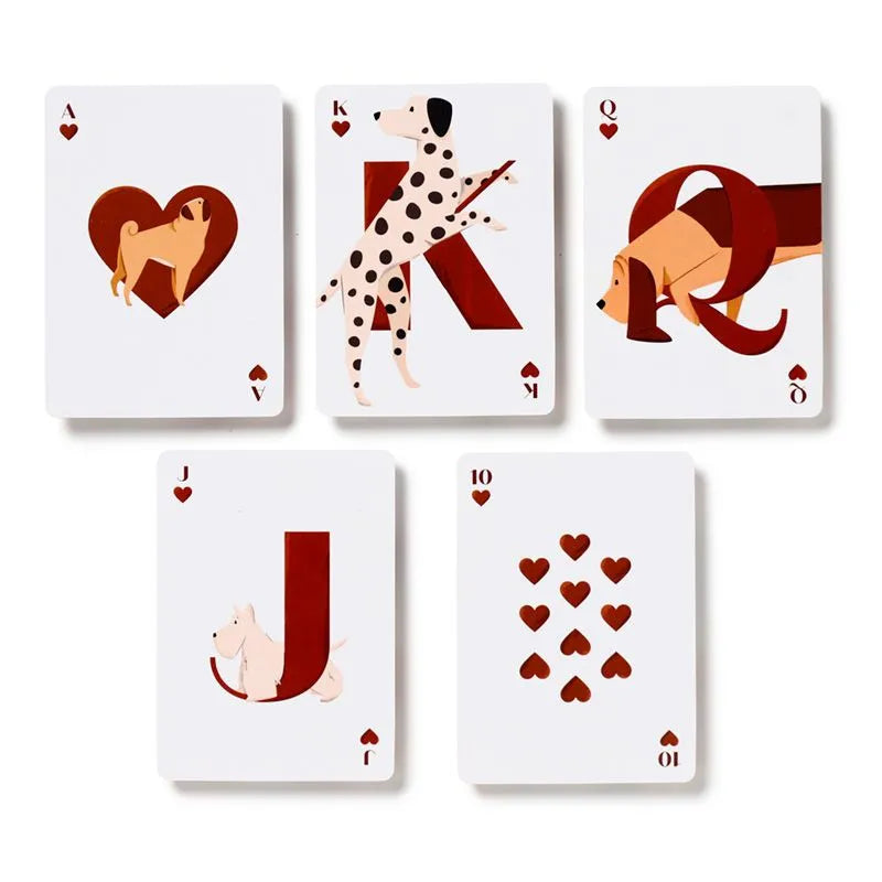 Barks Dog playing cards