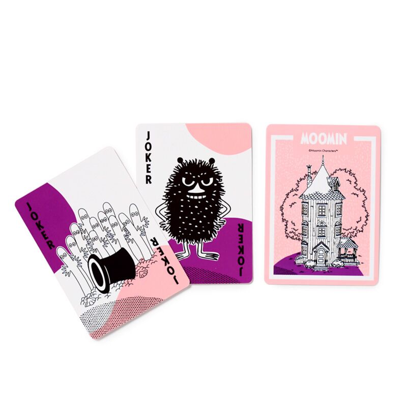 Moomin playing cards