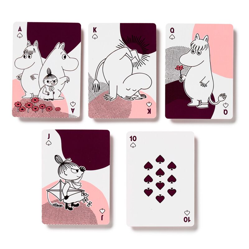 Moomin playing cards