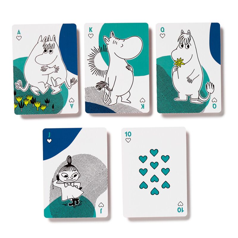 Moomin playing cards