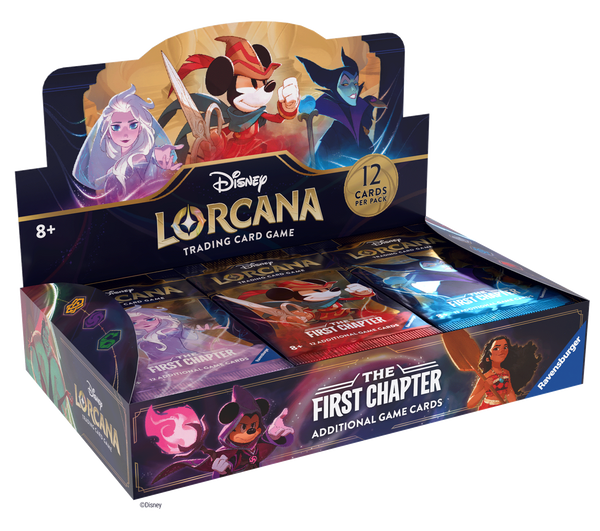 Disney Lorcana Booster (24 packs Set 1) (returns Q1 2024)