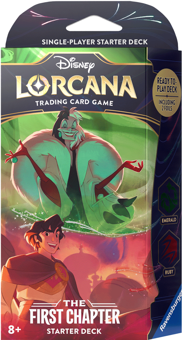 Disney Lorcana Starter Deck - Cruella & Aladdin (returns Q1 2024)