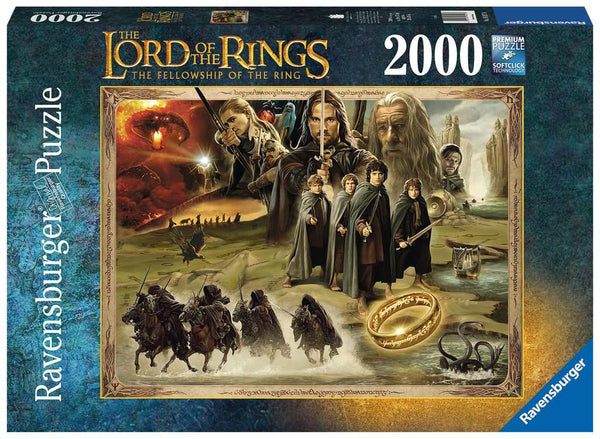The Lord of The Rings: Fellowship Of The Ring 2000 pieces Jigsaw Puzzle